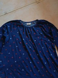 Navy Blue Printed Suit Sold