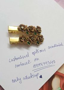 Hand Made Upin, Center Clip, Clips