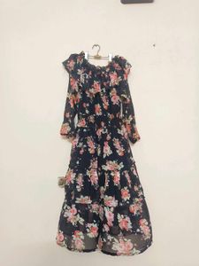 Floral Off shoulder Dress