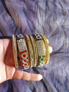 Colourful Plastic Bangles