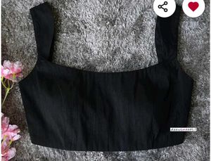 Padded Raw Silk Casual Strappy Blouse