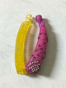 Banana Hair Clips (Set of 2)