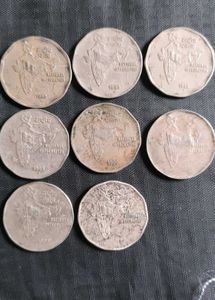 Vintage 2 Rs Different Mints Coin Collection