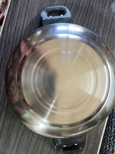 Induction stainless steel kadai