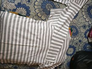 Grey Stripes Full + Half Sleeves T-shirts