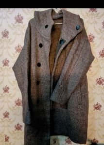 Long Heavy Overcoat