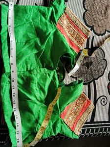 Elegant Grey and Green Saree