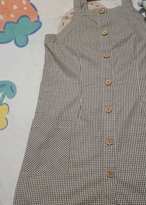 Gingham Pinafore for women