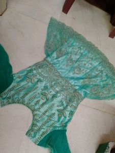 Lux Green Sharara