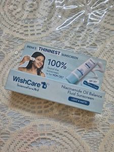 Wishcare Sunscreen Sample