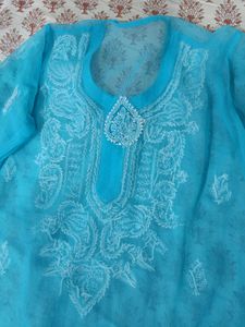 Chikankari Kurta with Inner
