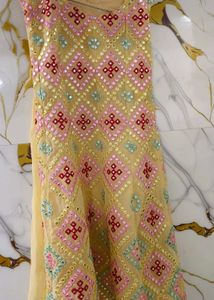 Embroidered Indian Dress