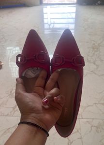 Aldo Pink Ballet Flats - Size UK 7
