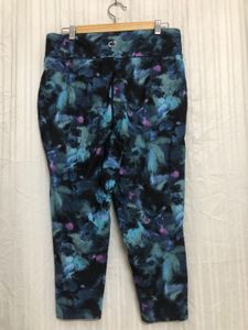 Circuit Blue Printed Leggings