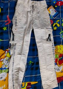 Off-White Style Boys Pants