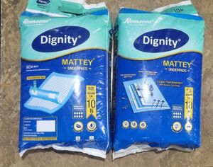 Brand New Dignity Mattey Disposable Underpads 10pc