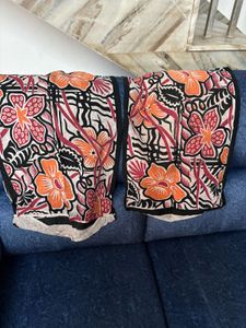 Floral Single Bedsheet With 2 Pillow Covers
