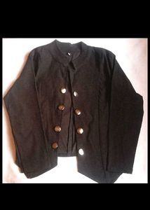 Combo Offer Floral Press With Black Jacket