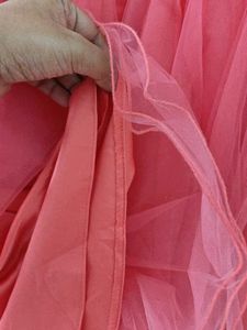 Cute Coral Party Dress