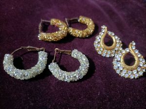 Earrings Lot of 3