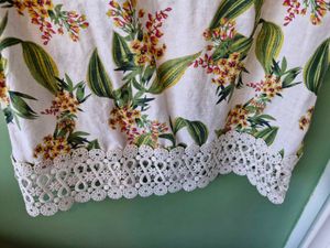 M&amp;S Floral Lace Top