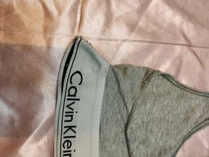 Calvin Klein Grey Bra💥