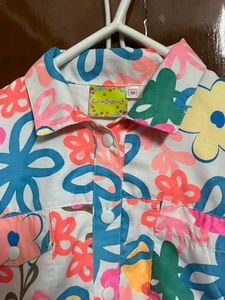 Crop Top And High Pant Set For Girl