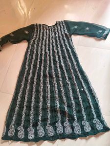 Elegant Green Ethnic Gown