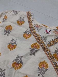 Floral Print Ethnic Top