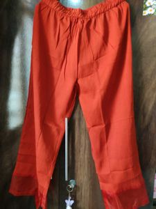 Elegant Rust Kurta Set