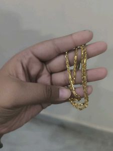 Gold-Tone Delicate Chain