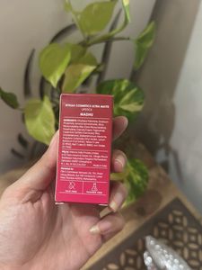 NYKAA Ultra Matte Lipstick Maroon Shade