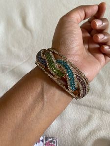 Colorful Crystal Bangle