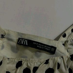 Polka Dot Puff Sleeve Dress