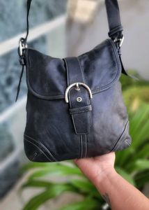 Coach Black Soho Crossbody Leather Handbag
