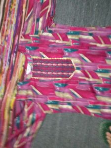 Vintage Abstract Print Kurta