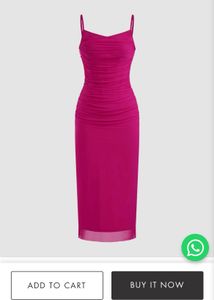 My Little Box - Pink Bodycon Midi Dress