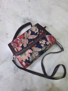 Cotton Print Sling Bag