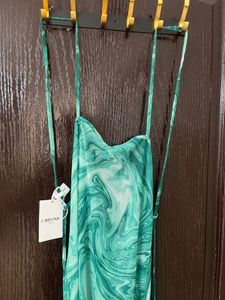 Urbanic Green Swirl Dress