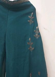 Elegant Green Embellished Kurta