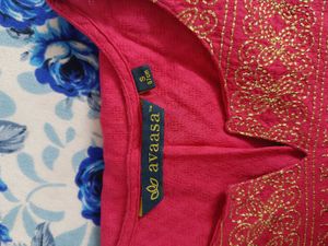 Avaasa Beautiful Pink Kurta