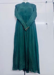 Elegant Green Ethnic Gown