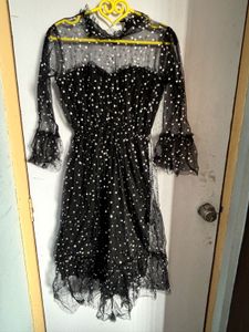 Starry Night net  Mesh and light weight Dress