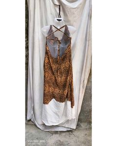 Snakeskin Print Dress