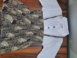Zara Paisley Print Top