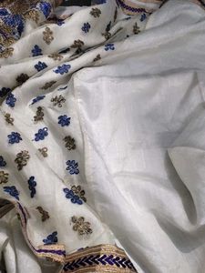 Off White Saree