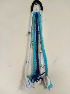 Boho Hair Tie with Shells