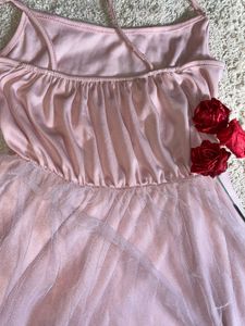 Midi Frock || Pink Colour || Fantastic