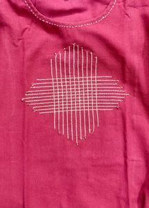 Elegant Maroon Kurta