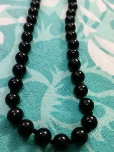 Black Moti Necklace